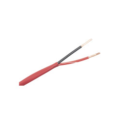 Cable para sistemas de alarma contra incendios – 18AWG 2 Conductores UL Riser 1000ft – Linkedpro – LP218FIRE Linked Pro - 1