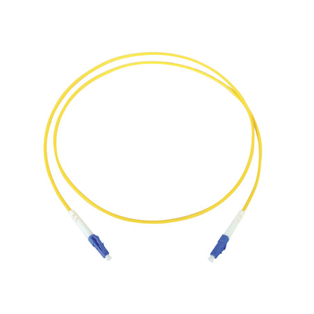 Conexión de Equipos de Fibra Óptica para Redes Interiores – Monomodo 1m LC/LC Simplex – Syscom – LPFO-6014B Linked Pro - 1