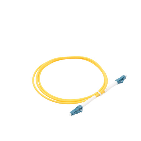 Conexión de Equipos de Fibra Óptica para Redes Interiores – Monomodo 1m LC/LC Simplex – Syscom – LPFO-6014B Linked Pro - 2