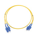 Jumper de Fibra Óptica Monomodo SC/SC Duplex de 1 metro - LP-FO-6053B Linked Pro - 1