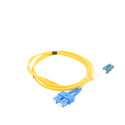 Jumper de Fibra Óptica Monomodo LC/SC Duplex de 1 metro - LP-FO-6060B Linked Pro - 1