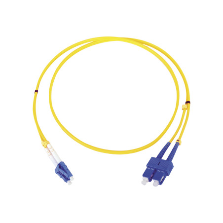 Jumper de Fibra Óptica Monomodo LC/SC Duplex de 1 metro - LP-FO-6060B Linked Pro - 2