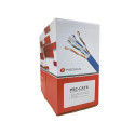 Carrtet de cable de UTP de 4 pares Cat6 de 305 mts, 100% Cobre, PVC ROHS, Color Azul - PSCCAT6 Linked Pro - 1