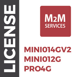 Servicio de datos por un Año para comunicadores MINI014G/V2 y MINI012G, Panel PRO4G M2mM Service - 1