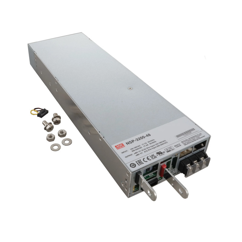 Fuente de alimentación industrial – 3200W AC/DC programable CANBus – MEAN WELL – NSP-3200-48 Meanwell - 2