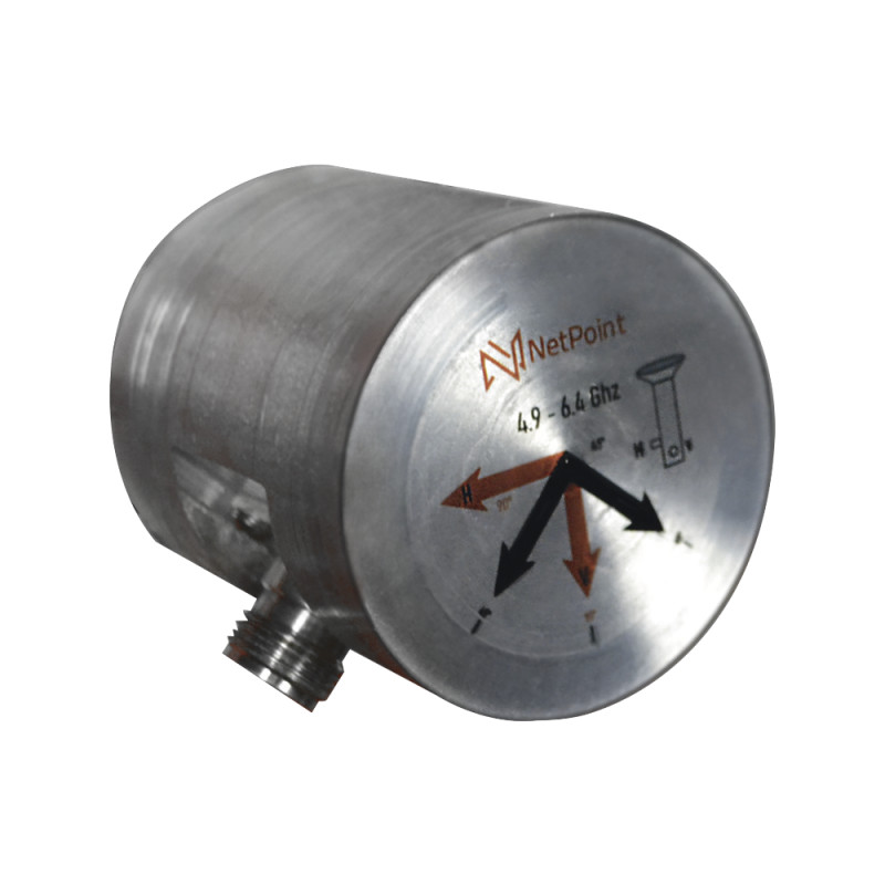 Adaptador para conectar radios Mimosa a antenas Twist-on – 4.9-6.4 GHz – Twinwaves - NPTW NetPoint - 3