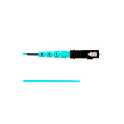 Pigtail de Fibra Óptica NetKey™ LC Simplex, Multimodo OM3, 900um, Color Aqua, 1 Metro - NKFPX1BN1NNM001 Panduit - 1