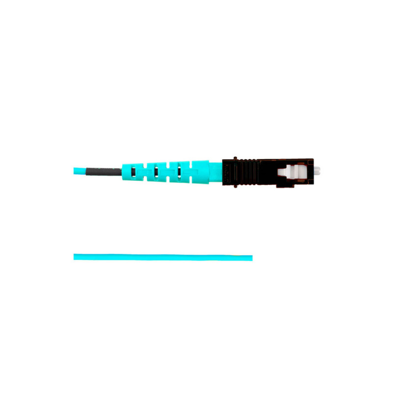 Pigtail de Fibra Óptica NetKey™ LC Simplex, Multimodo OM3, 900um, Color Aqua, 1 Metro - NKFPX1BN1NNM001 Panduit - 1