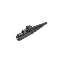Conector de Fibra Óptica Multimodo OM2, OM3 y OM4, LC Simplex, Pulido en Campo, Color Negro - FLCSMBLY Panduit - 1