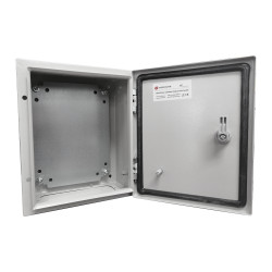 Gabinete de Acero IP66 Uso en Intemperie (250 x 300 x 150 mm) - PST-2530-15A  - 2
