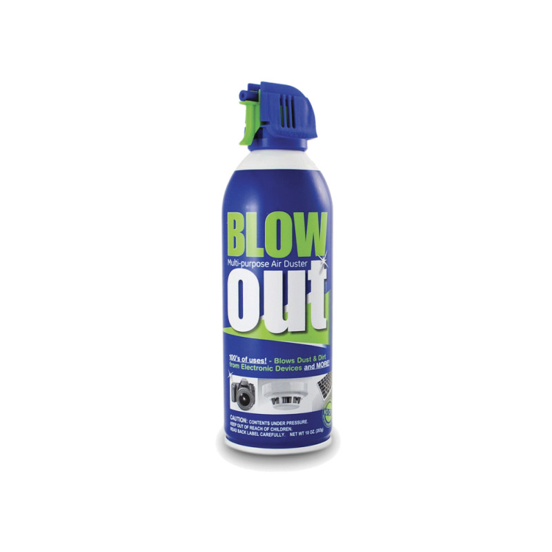 Eliminador de polvo para electrónica – Aerosol no inflamable 152a – SDi, LLC – ZPL Blow Out  - 1