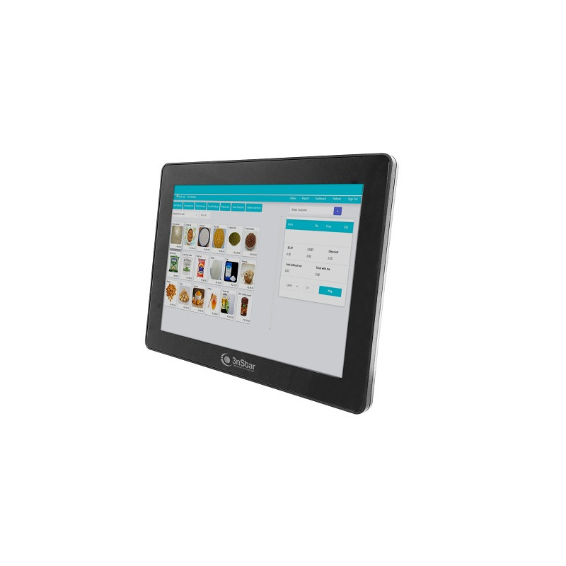 Sistema para punto de venta de negocios – All-in-One 15" táctil capacitiva, Intel Celeron J1900, 120GB SSD – 3nStar – PTE0105 3n