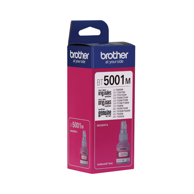 Tinta Brother BT5001M Inyección de tinta - Magenta - Original - BT5001M Brother - 1