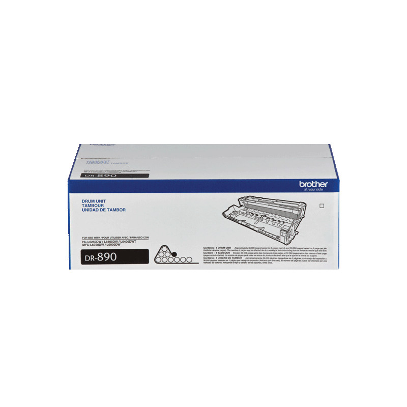 Tambor de imagen Brother DR890 para Impresora Láser - Negro  - DR890 Brother - 1