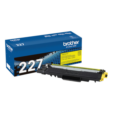 Tóner Brother TN-227Y Alto Rendimiento Láser - Amarillo - Original Brother - 1