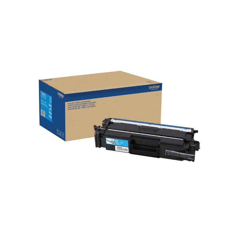 Tóner Brother TN815C Láser - Azul ciánico - Original - 1 Solamente - 12000 Páginas Brother - 1