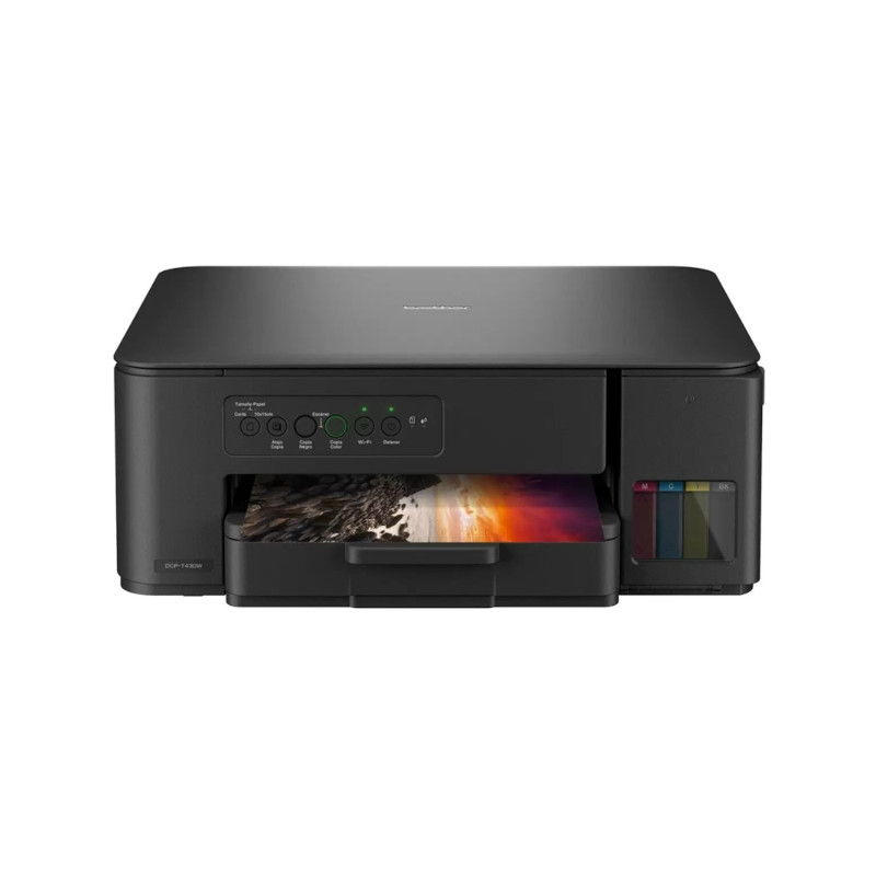 Impresora para el Hogar – Inalámbrica 3 en 1 Tanque de Tinta con Dúplex Manual – Brother – DCP-T430DW Brother - 1
