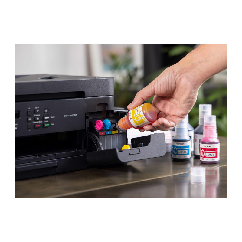 Impresora Multifunción para Hogar y Oficina – Tanque de Tinta Wi-Fi Dúplex – Brother – DCPT830DW Brother - 2