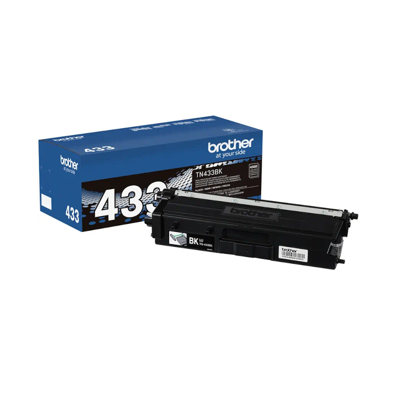 tóner negro de 4.500 páginas aprox - TN433BK Brother - 1