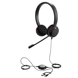 Auricular para Oficina y Llamadas – USB-C/A Estéreo MS – Jabra – Evolve 20 Jabra - 1