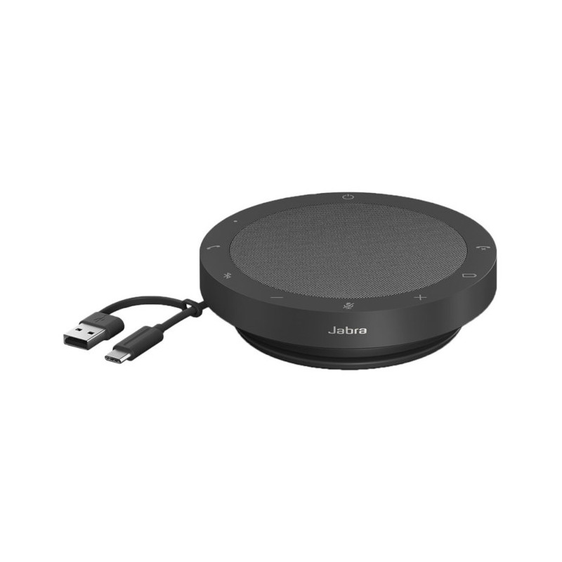 Altavoz portátil para reuniones virtuales en salas pequeñas – Audio Dúplex y certificado para MS Teams – Jabra – Speak2 55 Jabra