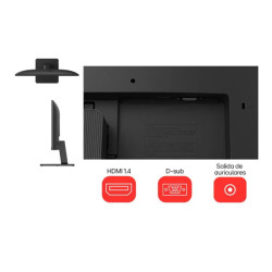 Monitor de computadora para hogar y oficina – 21.5" Curvo Full HD 100Hz – LG – 22U401A-B LG - 2