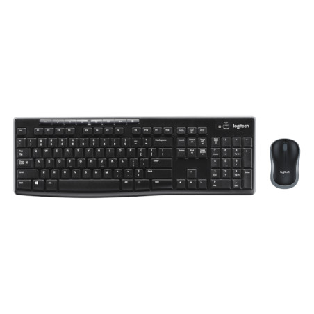 Para conectividad de PC en oficina y hogar – Combo inalámbrico duradero – Logitech – MK270 ESP Logitech - 1