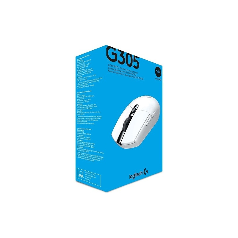 Mouse para gaming – Inalámbrico LIGHTSPEED 12.000 DPI – Logitech – G305 LG - 2