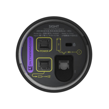 Cámara de Mesa para Reuniones Híbridas – IA con Seguimiento de Participantes – Logitech – Sight Logitech - 2