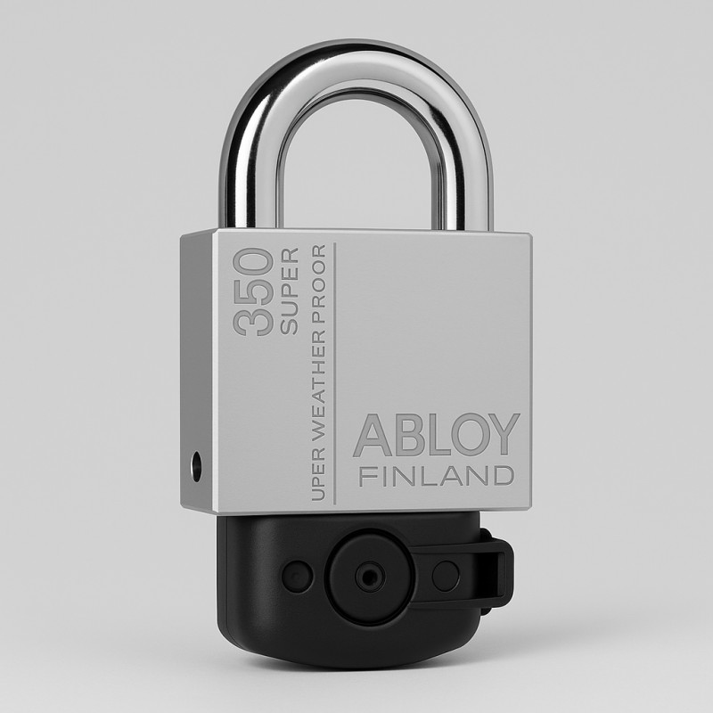 Candado Abloy Grado 5 de Seguridad, Arco de 50 mm, Tapa Protectora, Sello Impermeable - ABL-PLM350T-50  - 4