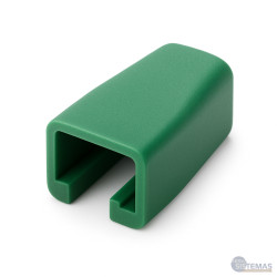 Clip Plug RJ45 Verde Siemon x25 Unidades | Protección y Organización de Conectores Siemon - 1