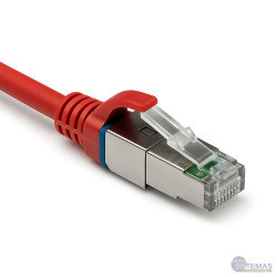 Patch Cord FTP Cat 6A Rojo 1.5M 26AWG Siemon - Cable de Red Industrial Siemon - 1