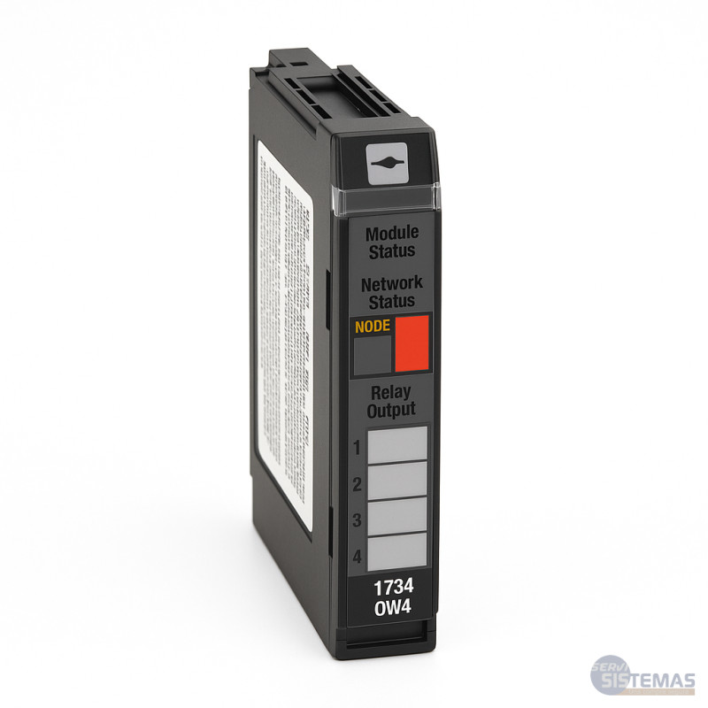 Módulo Point I/O 4 Salidas Digitales a Relé 20DI1734-OW4 para Automatización Industrial Allen-Bradley - 2