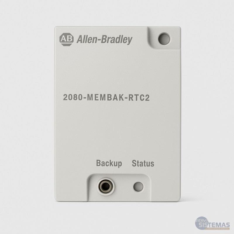 Plug-in de Memoria 4MB con RTC para PLC Micro 800 Allen-Bradley | 20NC2080-MEMBAK-RTC2 Allen-Bradley - 1