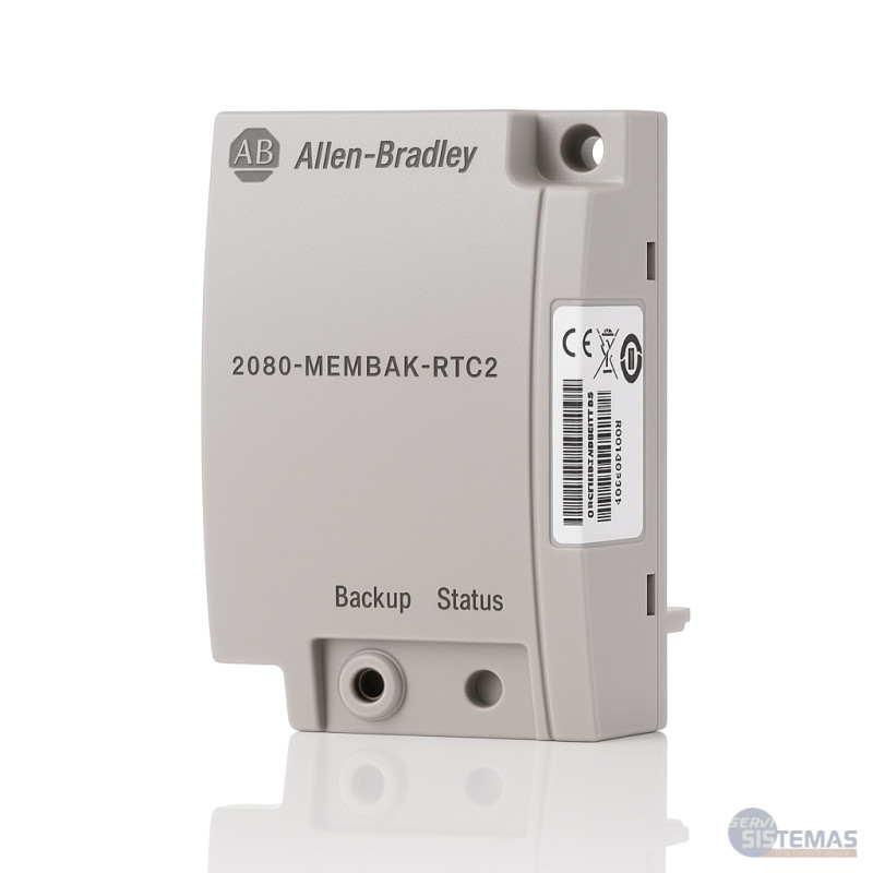 Plug-in de Memoria 4MB con RTC para PLC Micro 800 Allen-Bradley | 20NC2080-MEMBAK-RTC2 Allen-Bradley - 2