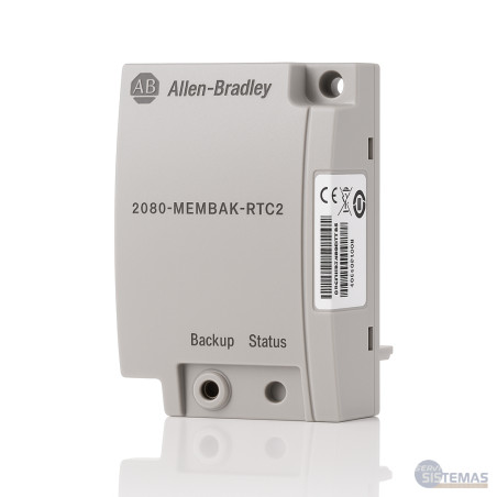 Plug-in de Memoria 4MB con RTC para PLC Micro 800 Allen-Bradley | 20NC2080-MEMBAK-RTC2 Allen-Bradley - 2