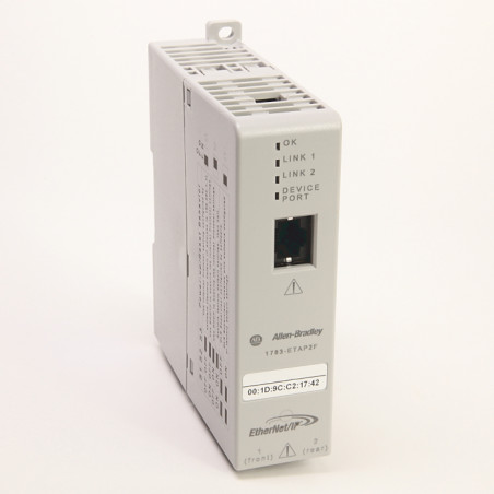 Switch Industrial Embedded Allen Bradley 6.24W | 1 Puerto Cobre + 2 FO Multimodo Allen-Bradley - 1