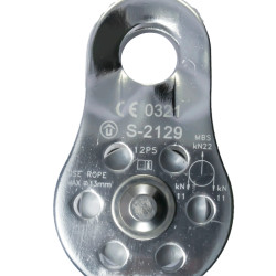 Polea Sencilla para Trabajos en Altura EPI – Aluminio Ligero y Alta Resistencia Epicali - 1