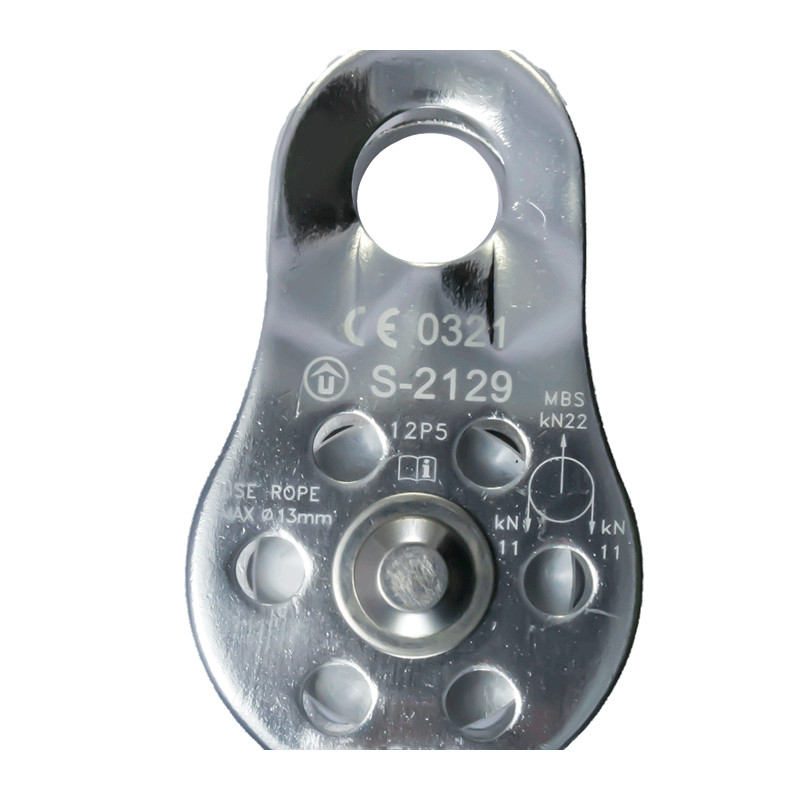 Polea Sencilla para Trabajos en Altura EPI – Aluminio Ligero y Alta Resistencia Epicali - 1