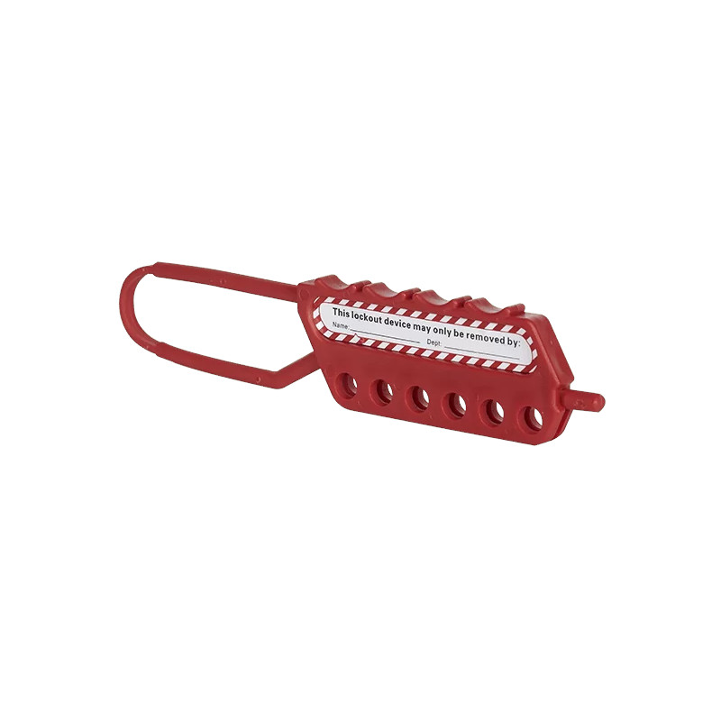 Dispositivo de Bloqueo Tipo Pinza Acero Rojo SteelPro - Seguridad Industrial LOTO  - 1