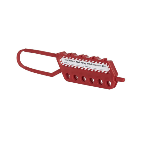 Dispositivo de Bloqueo Tipo Pinza Acero Rojo SteelPro - Seguridad Industrial LOTO  - 1