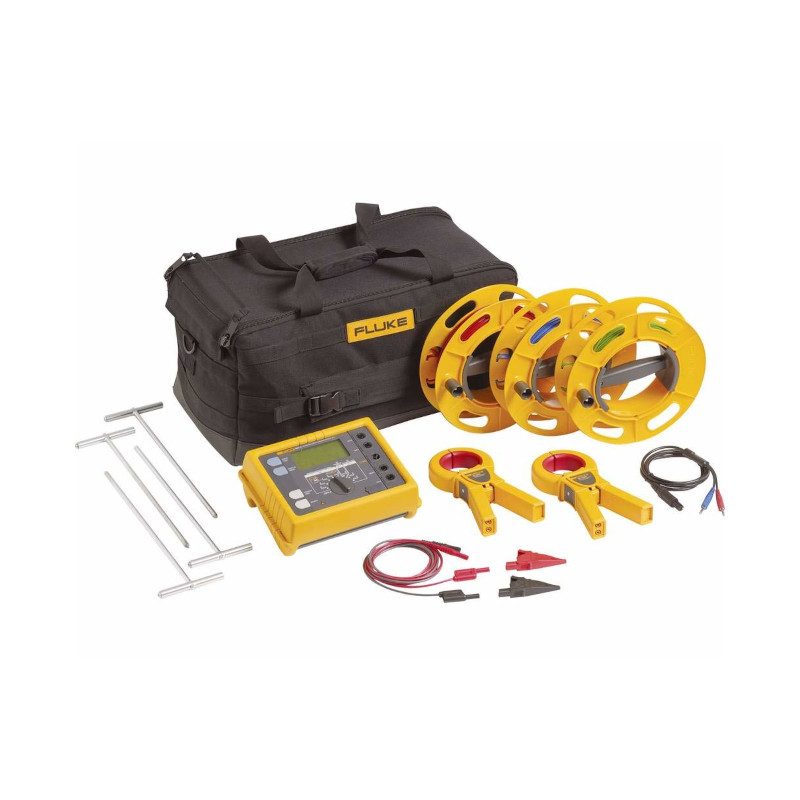 Telurómetro Fluke 1625-2 Kit Medición Tierra sin Estacas con Pinzas 3P 4P Resistividad Fluke - 1