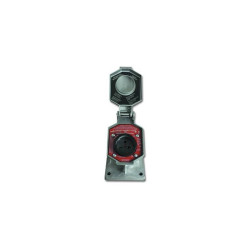 Toma Eléctrica Industrial Crouse-Hinds 20A 2F Aluminio NEMA 7 220VAC Sin Cuerpo  - 1