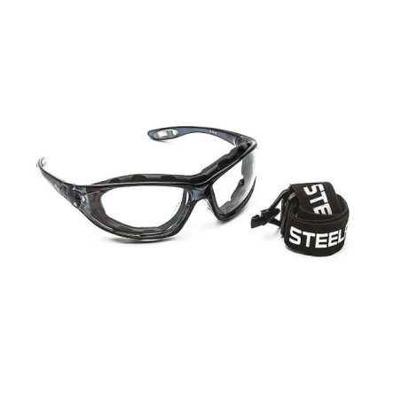 Gafas de Seguridad Tinte Claro Antiempañante Modelo X5 SteelPro - Protección Industrial  - 1