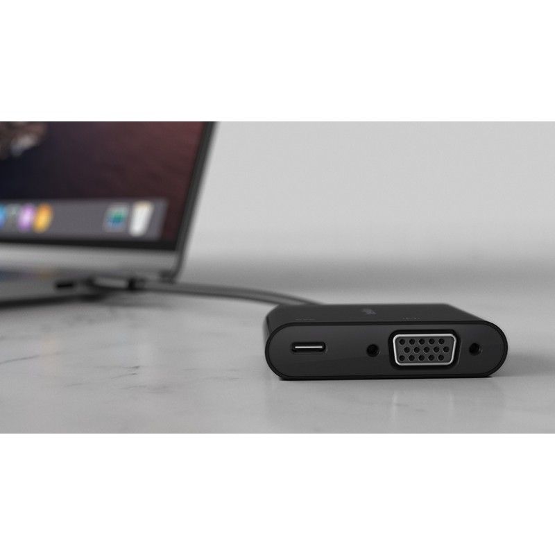 Adaptador de carga USB-C a VGA - AVC001BTBK Belkin - 3