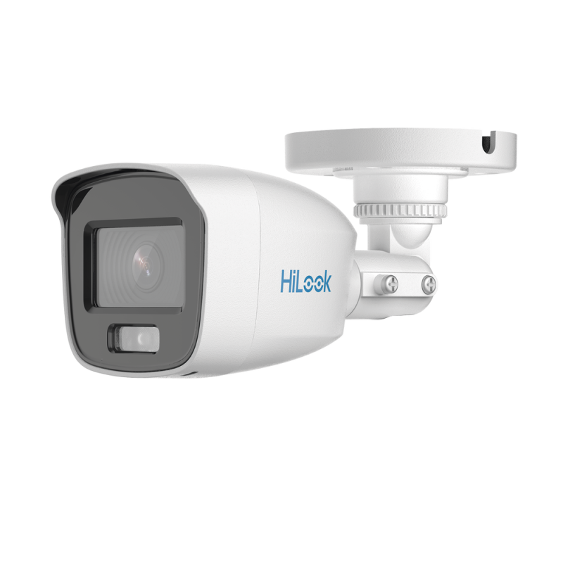 Cámara tipo Bala TURBOHD 1080p Luz Blanca 20 mts IP66 - THC-B129-P Hikvision - 2