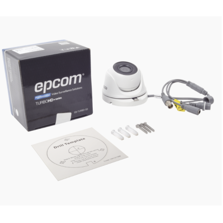 Cámara tipo domo Epcom Para Exteriores - E8-TURBO-G2  - 2