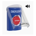 Botón de Emergencia en Español con Tapa Protectora STI - SS2-4A2-EM-ES STI - 1