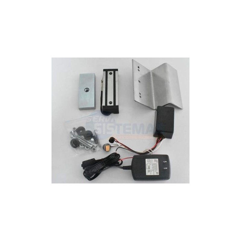 Cerradura electromagentica con fuerza de 400 libras SES - 1