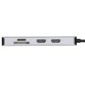 Hub USB-C Dual HDMI 4K Docking Station 100W PD Pass-Thru - DOCK423TT-91 Targus - 1